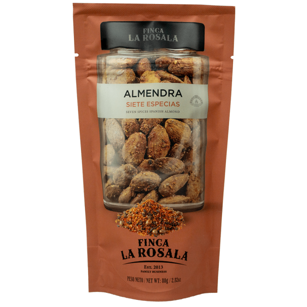 Luksus Mandler med Shichimi &amp; Paprika � Finca La Rosala