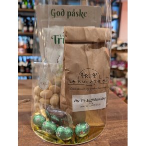 P�skegave m. chokolade og kaffe