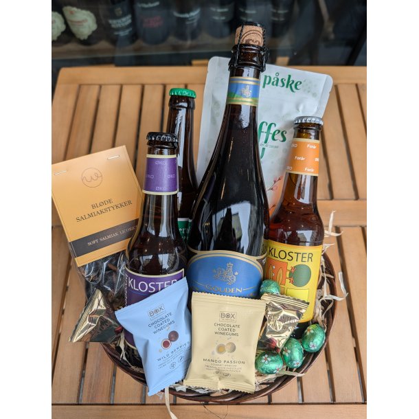 P�skekurv m. for�rsbryg.