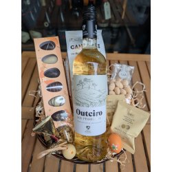 P�skekurv m. hvidvin