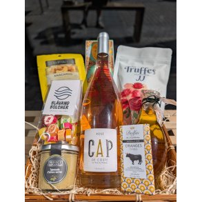 Sommerkurv med rose' vin