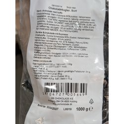  Fyldt chokoladekugle - M�rk chokolade med espressokaffe - sort