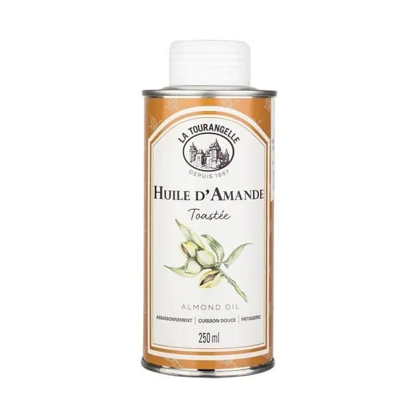 Ristet mandelolie 250 ml. 