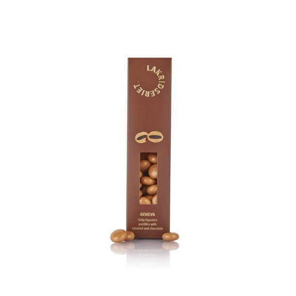 Geneva - Salmiakpastil m. Karamelchokolade