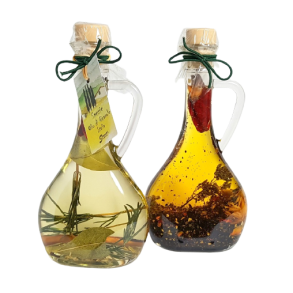 Gourmet Solsikkeolie med Hvidl�g og Krydderier