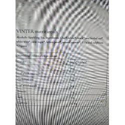 Sparkling tea - Vinter - 5% alkohol.