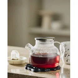 Tekande i Glas � 850 ml i Borosilikatglas