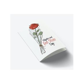 Tillykke med den store dag - A7 kort