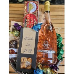 Alkoholfri gavekurv med cider og sdesager