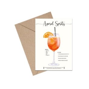 Aperol Spritz - A6 kort