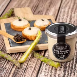 Asparges creme med sommertrffel