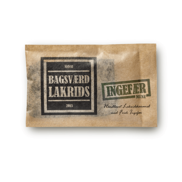 Bagsvrd lakrids ingefr (mini - 40 gr.)