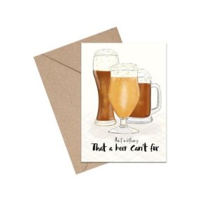 Beer can't fix - A6 kort
