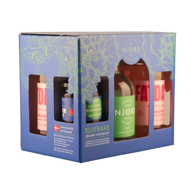 Spirit og Njord - Bluebarb - Cocktails�t