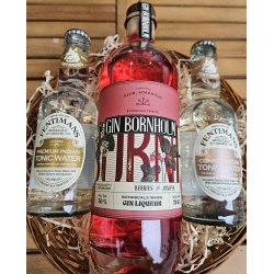 Kurv med bornholms gin 