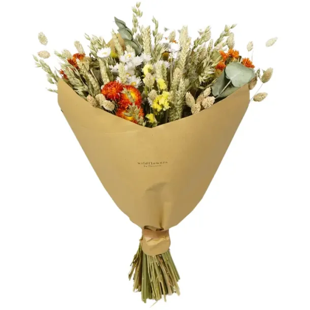 Evighedes buket - trret klassisk buket - orange