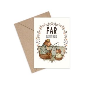 Far, du er den bedste - A6 kort