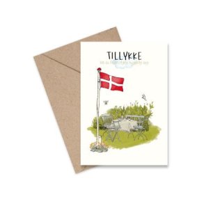 Flagstang i have - A6 kort