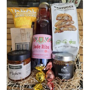 Gavekurv - saft smkager lakrids og specialiteter