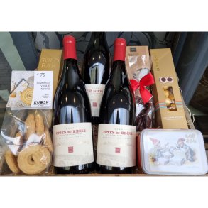 Julevin og Chokolade.