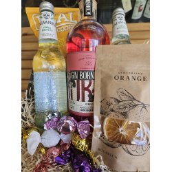 Gavekurv med gin og tonic