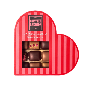 Bagsv�rd Lakrids Hjerte�ske
