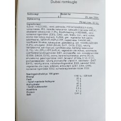 Dubai romkugle - Nrre by bageri