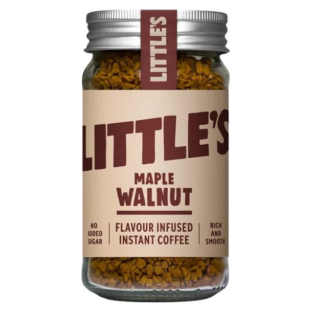 Little's mapple walnut instant kaffe - Tilbud