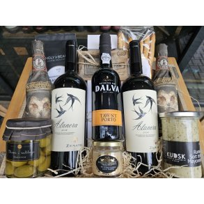 Den store luksus gavekurv.