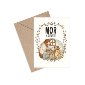 Mor, du er den bedste - A6 kort