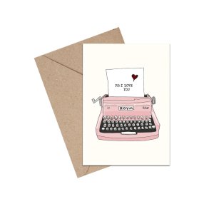 PS: I Love You - A6 kort