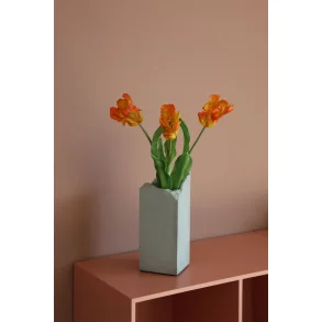 Orange Papeg�je Tulipaner 3 stilke