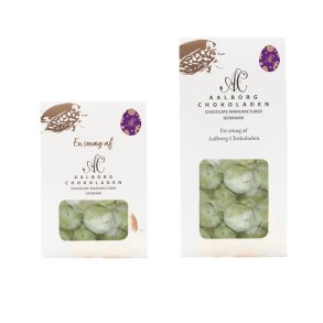 Purple Spring -  M�ge�g, med gr�n sukkerskal