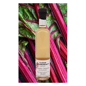 Rabarber salatsirup.