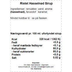 Ristet Hasselnd Sirup