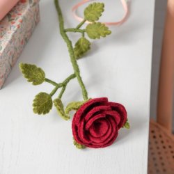 Lang rd rose - Gry &amp; Sif