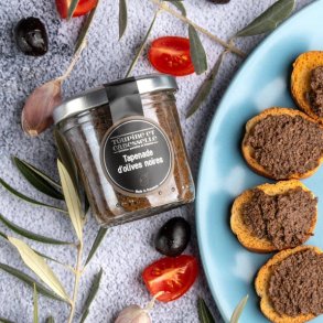 Sort oliven tapenade