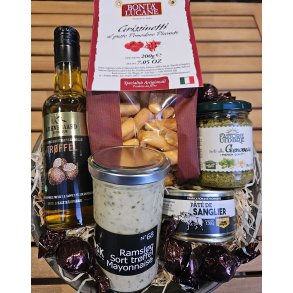 Gavekurv med specialiteter