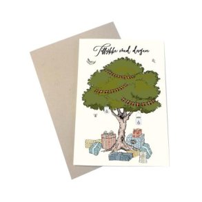 Tillykke med dagen - A6 kort