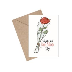 Tillykke med den store dag - A6 kort