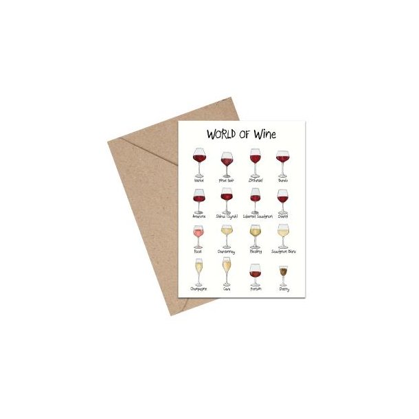 World of Wine - A6 kort