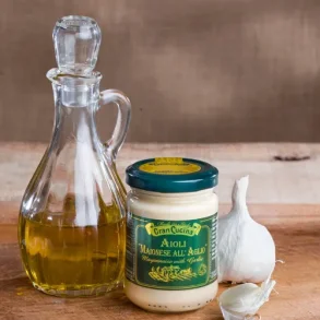 Aioli � Cremet hvidl�gsmayonnaise 120g