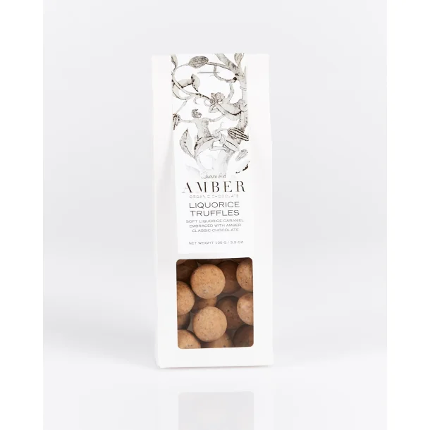 Amber Liquorice Truffles