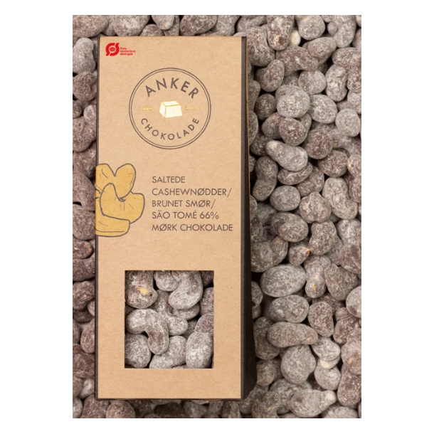 Cashewn�dder med m�rk chokolade - Anker Chokolade