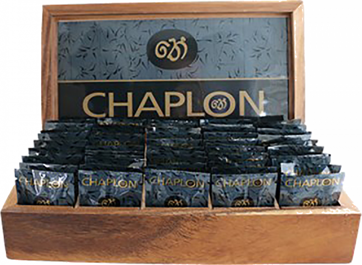 Chaplon tea Chest - Inklusiv 50 stk øko te breve.