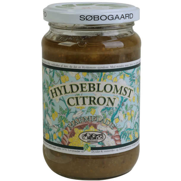 �kologisk Hyldeblomst Citron Marmelade