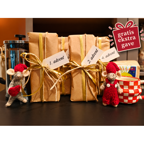 Kaffe-adventskalender � fire kaffeoplevelser i december