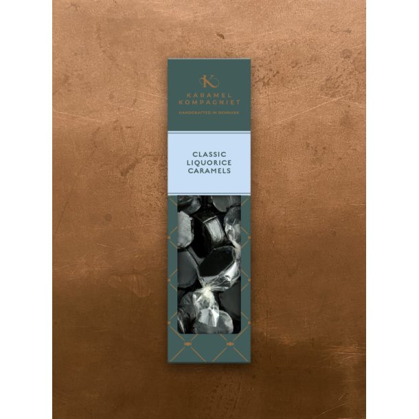Classic liquorice caramels