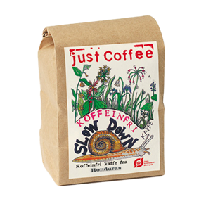 Slowdown Koffeinfri Kaffe 250 g. � Mellem/M�rkristede Kaffeb�nner fra Honduras