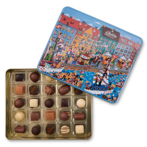Danmark kunstd�se med chokolade - Sv. Michelsen